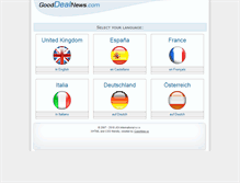 Tablet Screenshot of gooddealnews.com